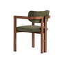 Nordure Toscana Silla Verde y Nogal